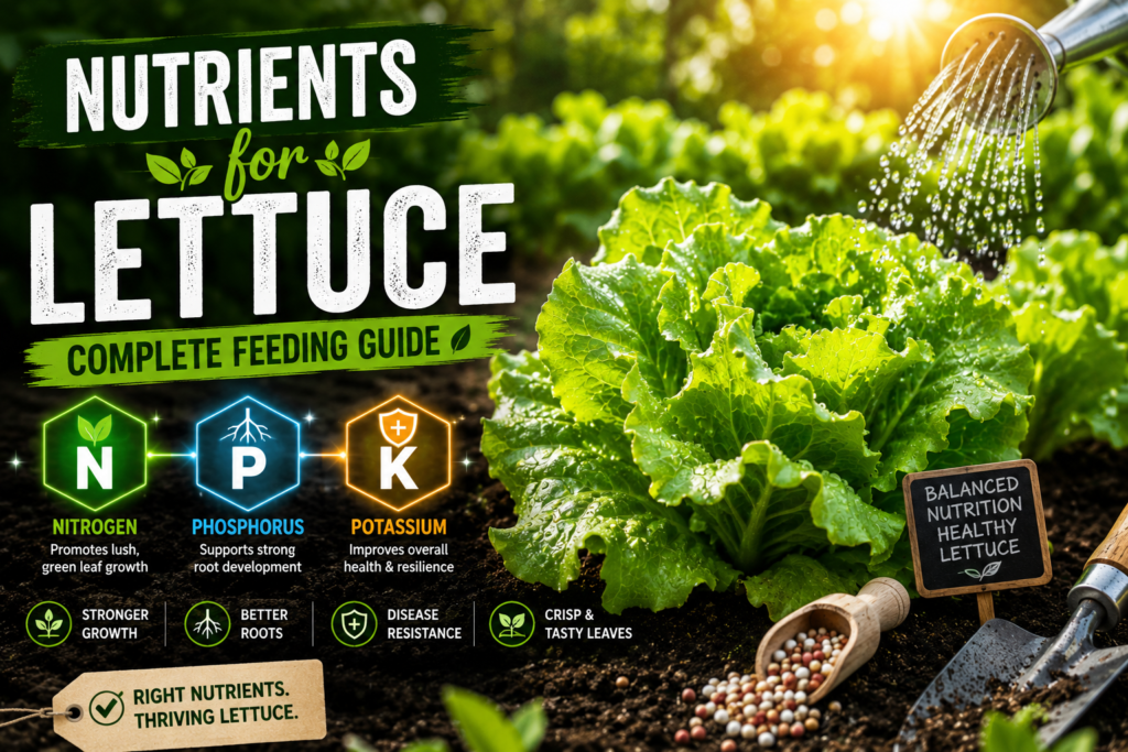 Nutrients for Lettuce