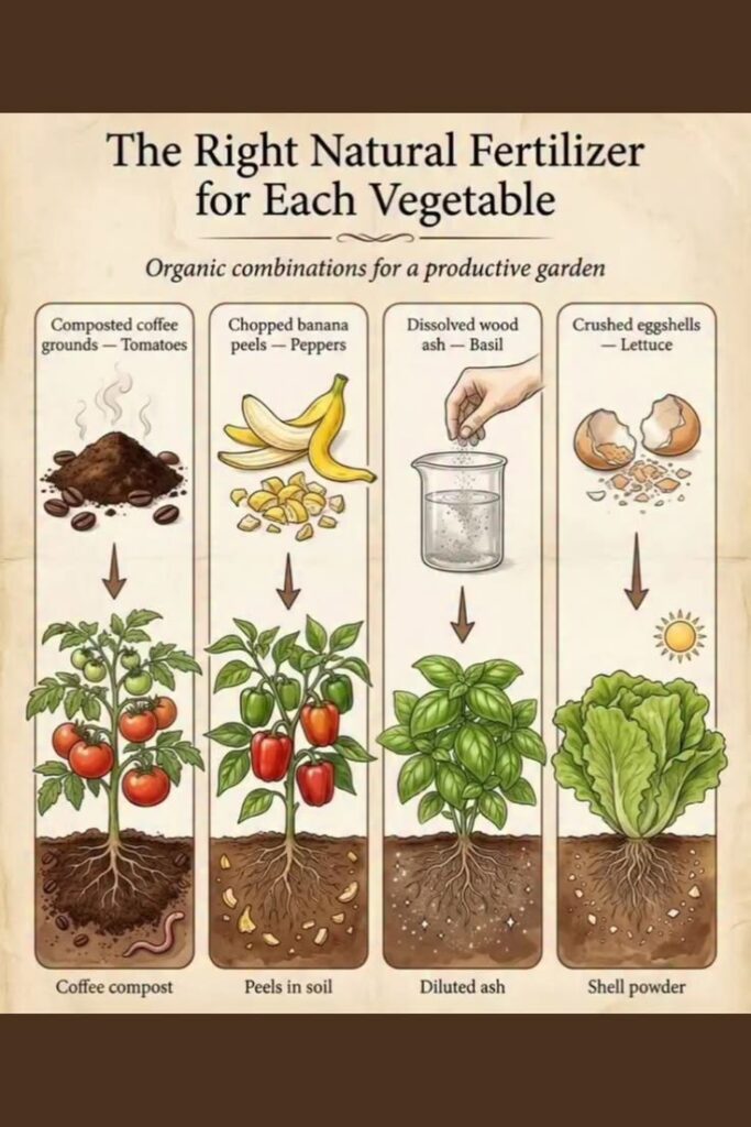 Organic fertilizers for tomatoes and peppers
