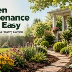 Garden maintenance made easy with tips for a healthy garden