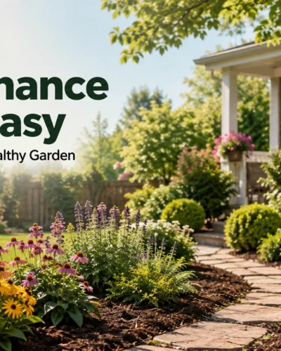 Garden maintenance made easy with tips for a healthy garden